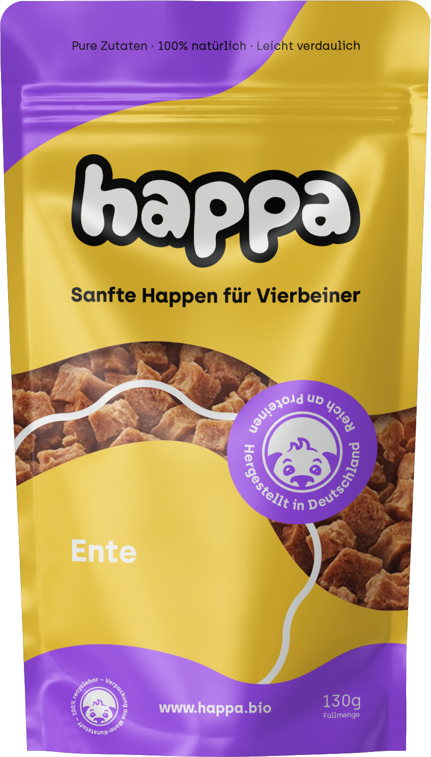 happa sanfte Happen Ente 130g