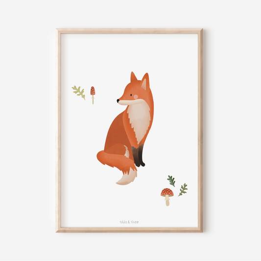 Poster - Fox children's room